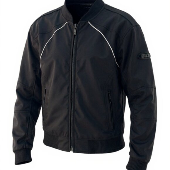 Bilt Motorcycle Jacket Womens Black Padded Full Zip Size XL - Picture 1 of 7